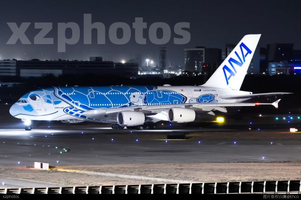 全日空海龟JA381A落地XMN