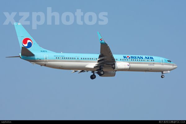 大韩航空首航福州