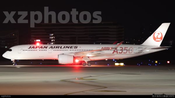 1st A350-900 in JAL