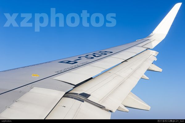 厦航321在空中