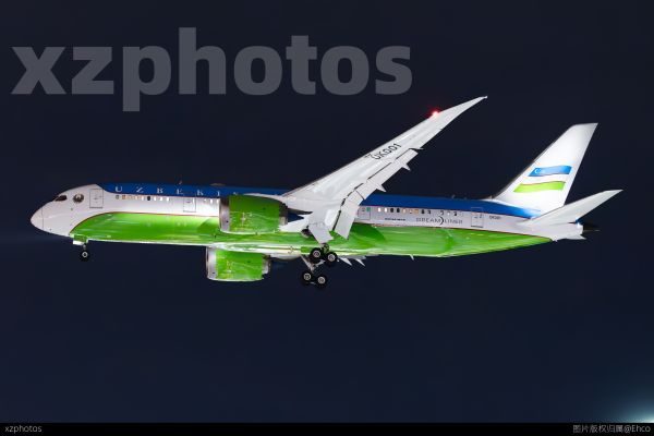 乌兹别克斯坦787专机到访SZX