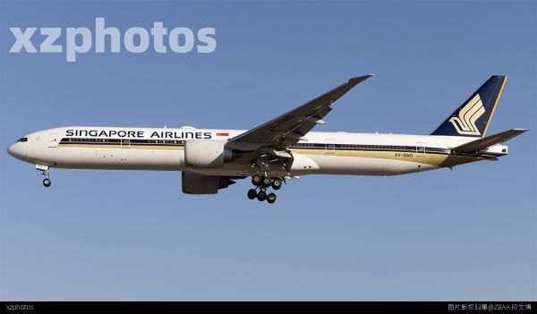 新加坡航空77w