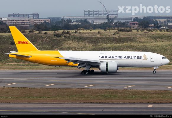 新加坡货运航空X中外运敦豪77F