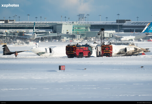Delta CRJ900LR 多伦多皮尔逊坠机事故