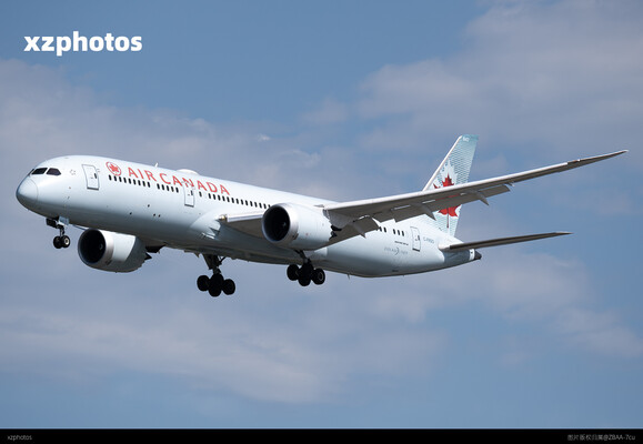 加拿大航空787-9进近PEK01