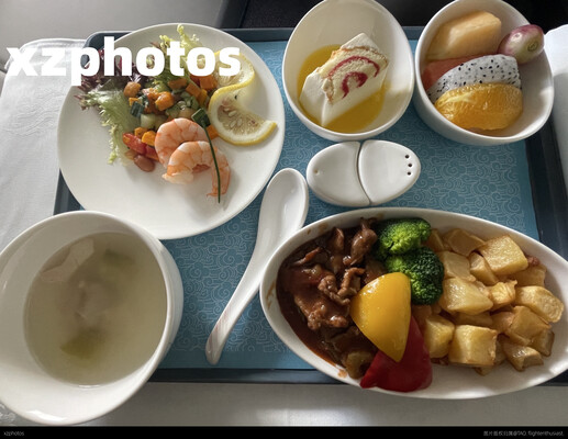 国航748商务餐食