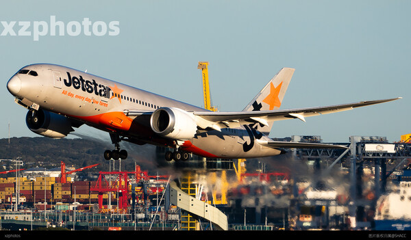 优美JetstarB787