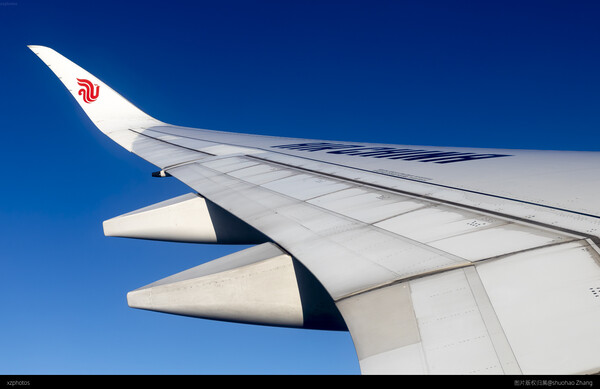in flight