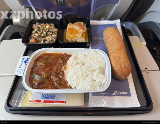 瑞士航空苏黎世正餐
