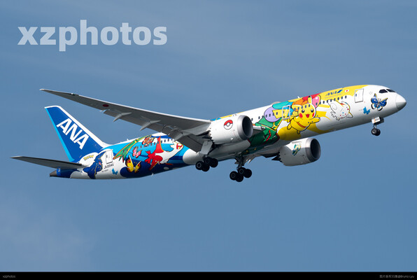 全日空787宝可梦