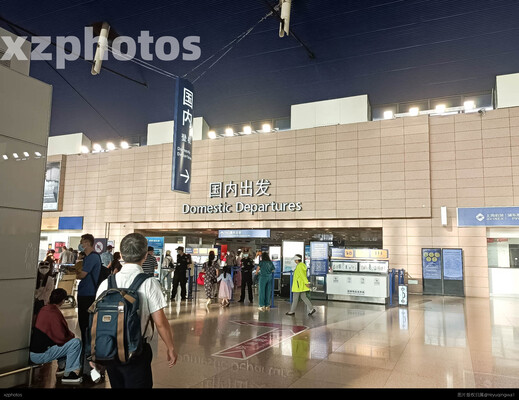 PVGT1航站楼国内出发安检口