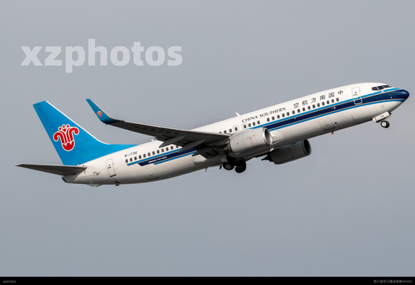 南航737起飞