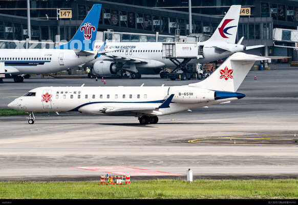 海南中一航空滑行