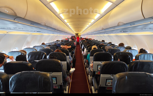 泰国亚洲航空A320客舱
