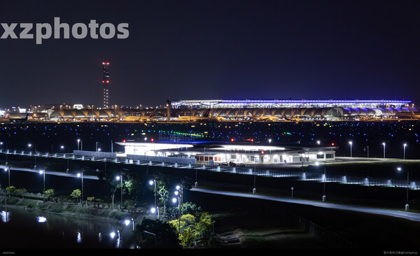 素万那普机场夜景