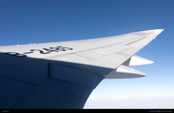 in flight