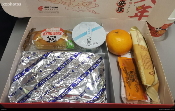 国航春节期间晚餐