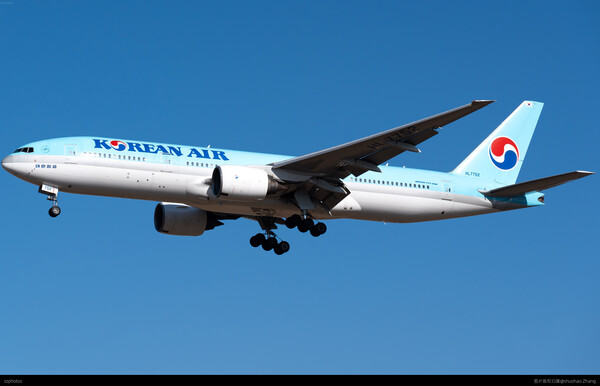 感谢陪伴 Korean Air Boeing 777-2B5ER