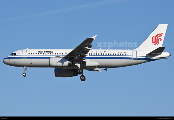 不载旗A320