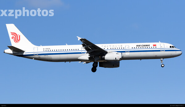 Air China A321 B-6825