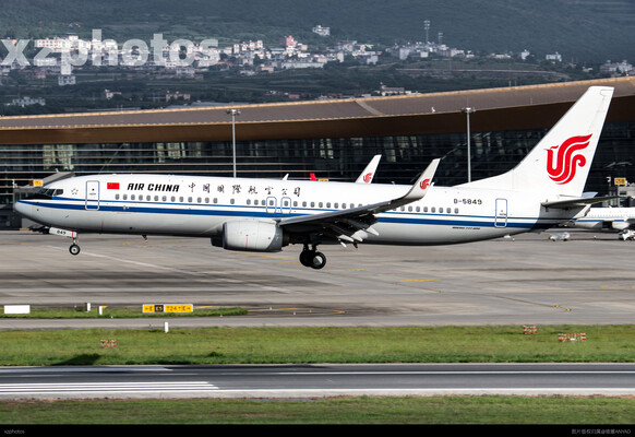 国行737-800降落