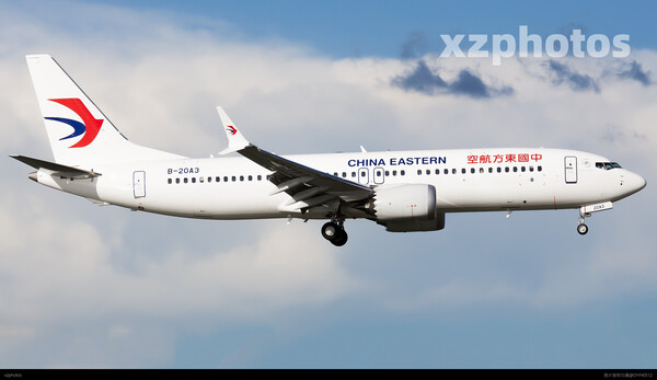 China Eastern Airlines B737-Max8 B-20A3