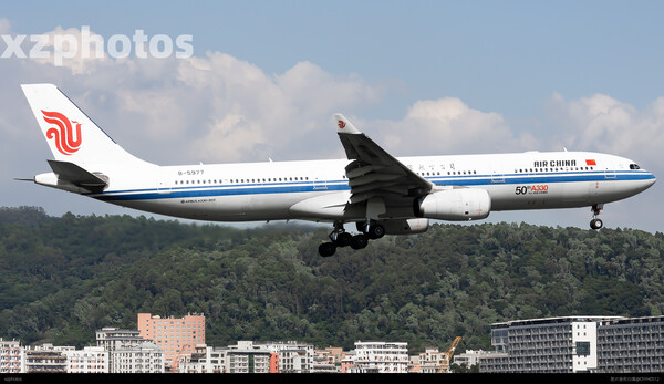Air China A330 B-5977 the 50th A330 for Air China