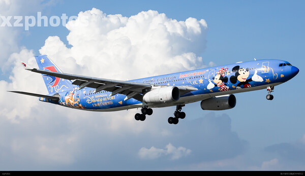 China Eastern Airlines A330-300 B-6507 Shanghai Disney Resort