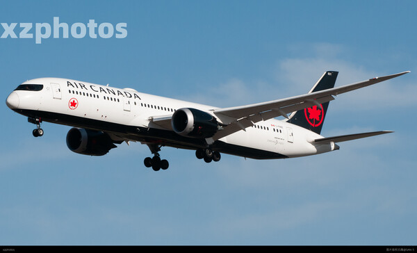 加拿大航空新涂787