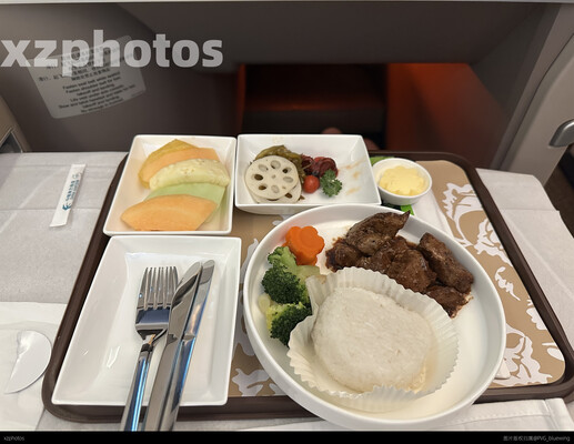 东航上海浦东—新加坡樟宜餐食