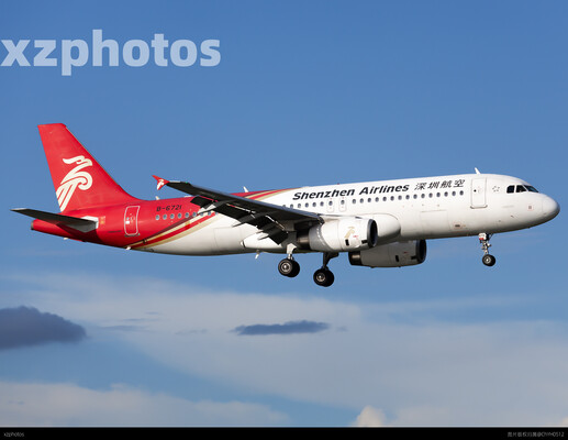 Shenzhen Airlines A320 B-6721