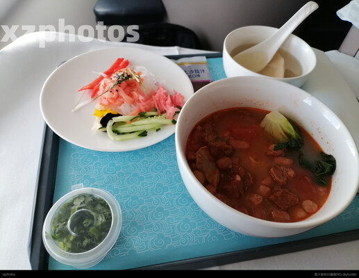 国航公务舱餐食