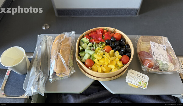 汉莎航空货运的机组餐