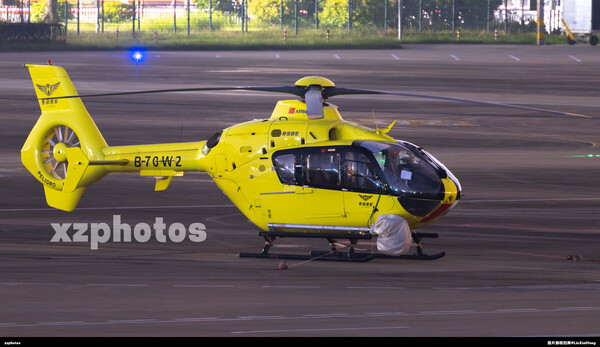 改装后的航拍直升机