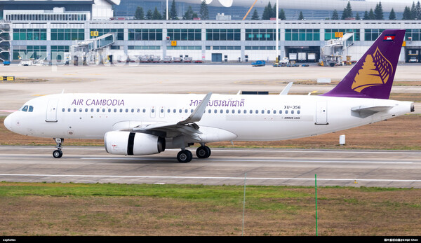 柬国航首航福州长乐