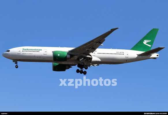 换季后土库曼斯坦77L首访PEK