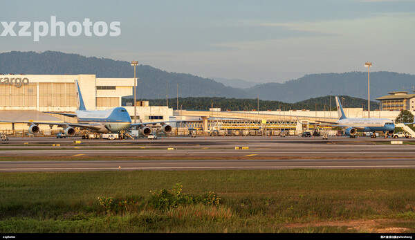 特朗普专机队在吉隆坡