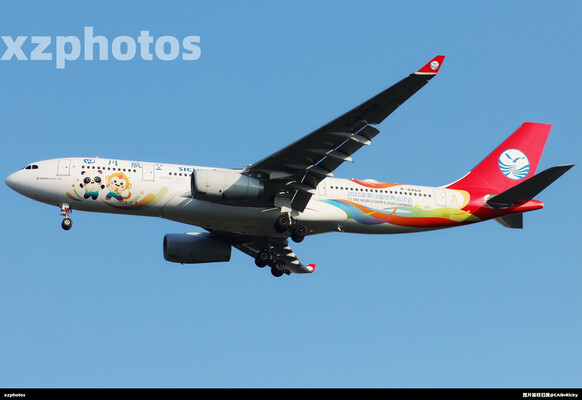 四川航空2025第12届世界运动会彩绘