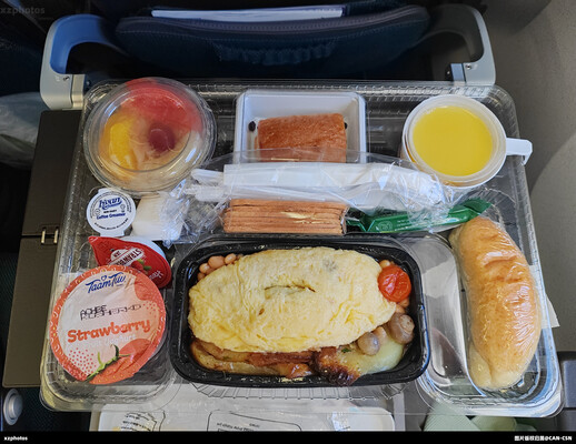 CX705 香港-曼谷经济舱犹太餐