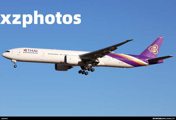 泰国航空77W访京