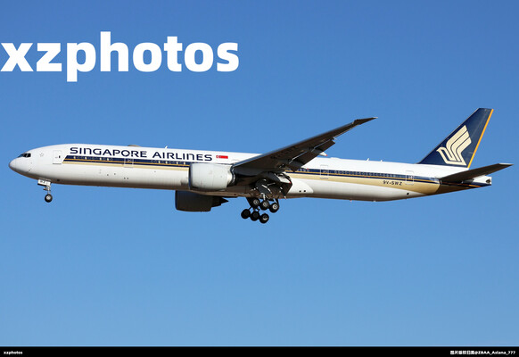 新加坡航空77W访京