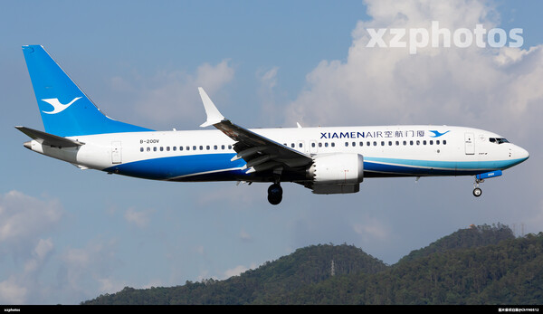 Xiamen Air B737-Max8 B-20DV