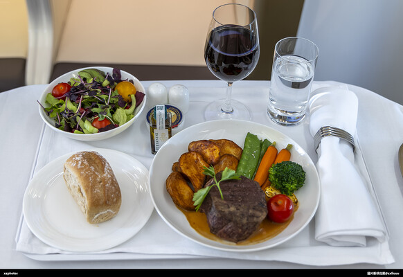 迪拜航展阿联酋航空地面客舱展