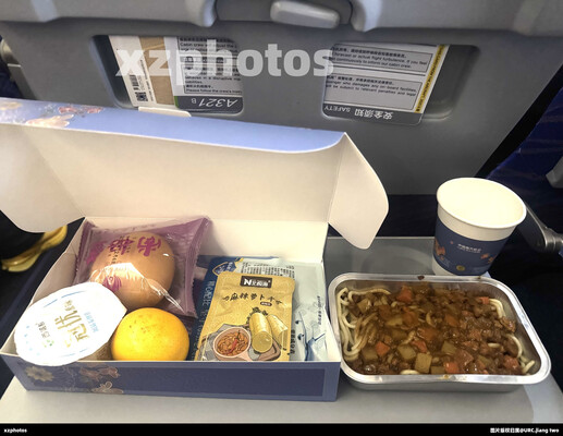 CZ6966乌鲁木齐-西安经济舱餐食