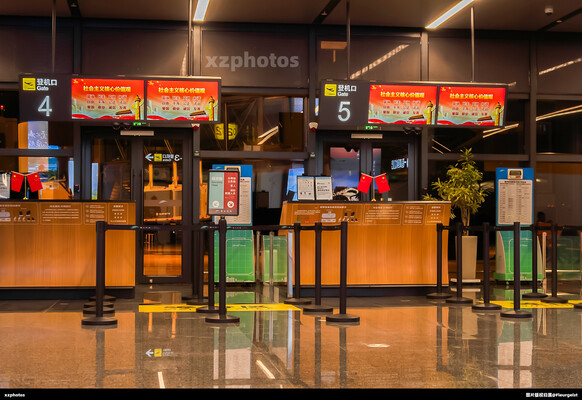 丽水机场4、5号登机口