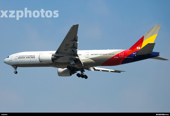 韩亚航空HL7791首降深圳