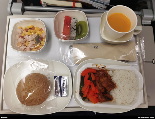 Korean Air KE178 HKG-ICN Economy(经济舱) 餐食