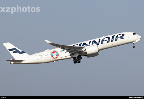 芬兰航空圣诞老人彩绘A359