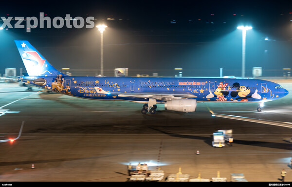 XZ首张夜摄东航米奇