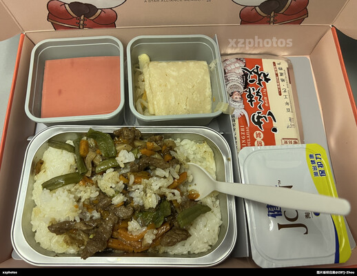 CA1518 上海-北京 经济舱餐食